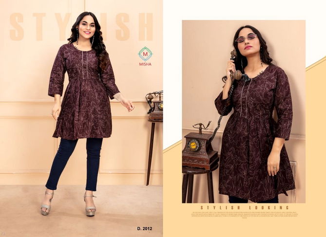 Misha Vol 2 By Ganesha Daily Wear Pure Cotton Short Kurtis Wholesale Market In Surat